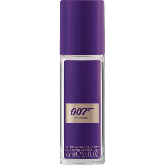 James Bond 007 for Woman III parfümiertes Deodorantglas 75 ml