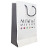 Millefiori Milano Papiertüte weiß klein 22 x 12 cm 1 Stück