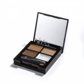 Makeup Revolution Focus & Fix Brow Kit Augenbraueneinstellung Mittel Dunkel 5,8 g