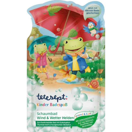 Tetesept Helden für jedes Wetter Schaumbad für Kinder 40 ml