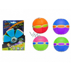 Mondo Frisbee Phlat Ballscheibe jr 2in1 Kunststoff verwandelt sich in eine im Dunkeln leuchtende Kugel 20 cm