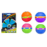 Mondo Frisbee Phlat Ballscheibe jr 2in1 Kunststoff verwandelt sich in eine im Dunkeln leuchtende Kugel 20 cm