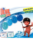 Dr. Devil Polar Aqua Push Pull WC-Block ohne Korb 4 x 20 g