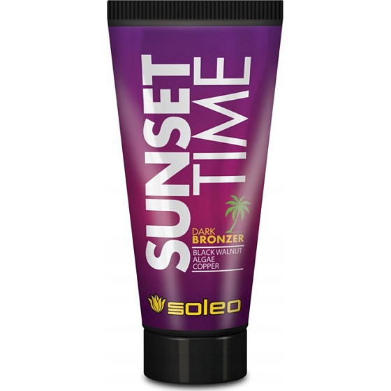 Soleo Sunset Time Dark Bronzer dunkler Bräunungsbronzer für Solarium Tube 150 ml