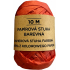 Albi Raffia Naturpapierband Rot 10 m