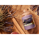 Yankee Candle Getrockneter Lavendel & Eiche Duftkerze Classic kleines Glas 104 g