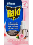 Raid Rose und Sandelholz elektrischer Verdampfer flüssiges Mückenschutzmittel nachfüllen 45 Nächte 27 ml