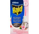 Raid Rose und Sandelholz elektrischer Verdampfer flüssiges Mückenschutzmittel nachfüllen 45 Nächte 27 ml