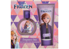 Disney Frozen Anna Eau de Toilette 50 ml + Shimmering Body Lotion 150 ml, Geschenkset für Kinder