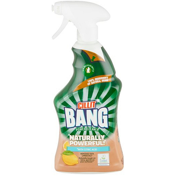 Cillit Bang Natürlich Kraftvoll mit Zitronensäure Kalkentferner 750 ml