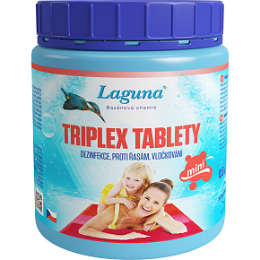 Laguna Triplex Mini Tabletten 3in1, Desinfektion, Flockung und gegen Algen, 500 g