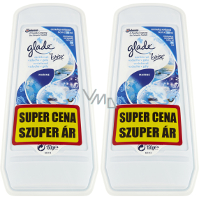 Glade Lufterfrischer Gel Pure Clean Marine Duo-Pack 2× 150 g