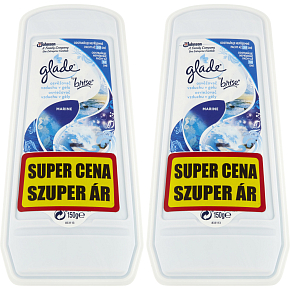 Glade Lufterfrischer Gel Pure Clean Marine Duo-Pack 2× 150 g