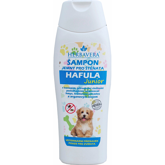 Herbavera Hafula junior antiparazitärer Shampoo für Welpen, 250 ml