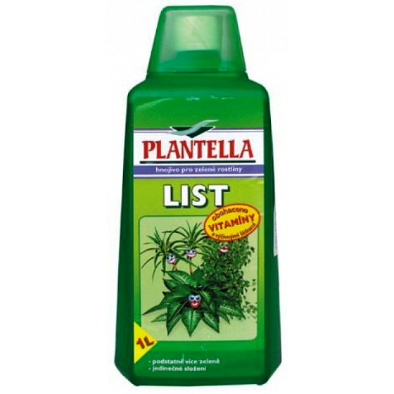 Plantella Leaf Flüssigdünger für Grünpflanzen 1 l