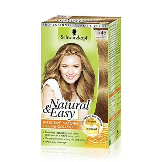 Schwarzkopf Natural & Easy Cinnamon Harmony Haarfarbe 545 goldener Zimt