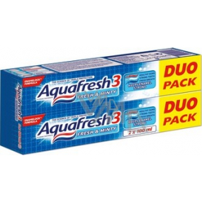 Aquafresh Fresh & Minty Zahnpasta 2 x 100 ml, Duopack