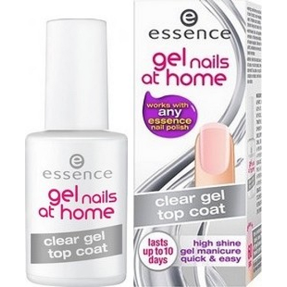 Essence Gel Nails At Home Klargel Decklack Decklack klar 7 ml