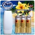 Air Menline Seychelles Vanilla Happy Lufterfrischer Komplettset + Nachfüllungen 3 x 15 ml Spray