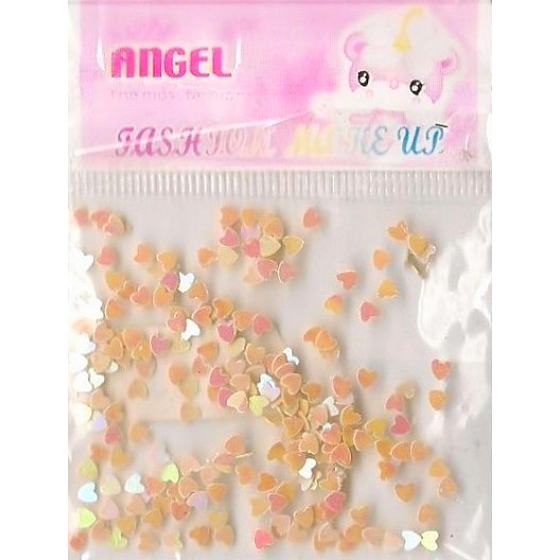 Engel Nagel Dekorationen Herzen Beige 1 Pack
