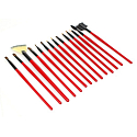 Sei schick! Luxury Red Collection Set mit 22 Kosmetikpinseln