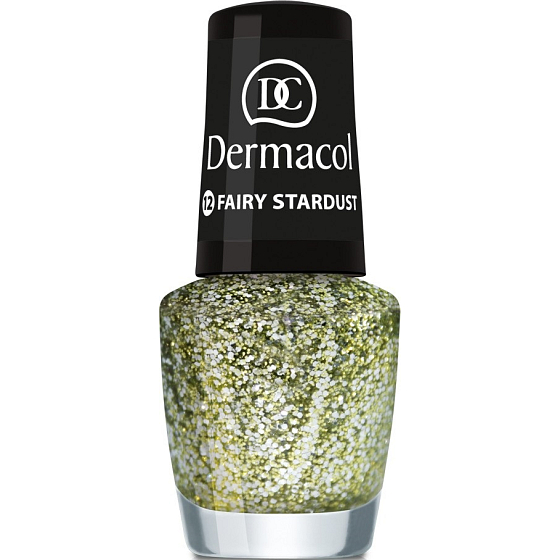 Dermacol Nagellack mit Effekt Glitter Touch Nagellack mit Effekt 12 Fairy Stardust 5 ml