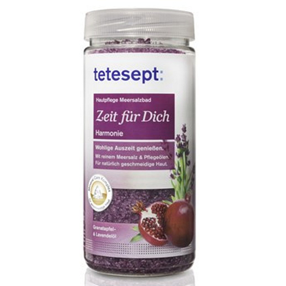 Tetesept Harmony 100% Meeresbadesalz 500 g
