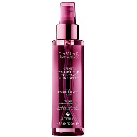Alterna Caviar Infinite Color Hold Topcoat Shine Ultra leichter Spray für coloriertes Haar 125 ml