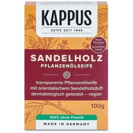 Kappus Sandelholz - Sandelholz-Toilettenseife 100 g
