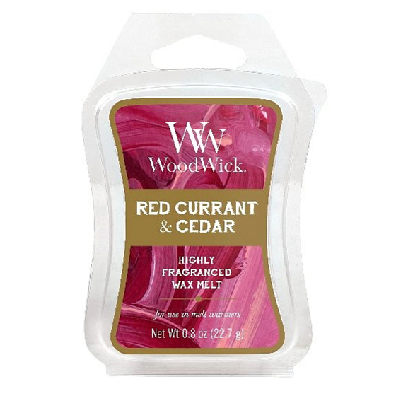 WoodWick Rote Johannisbeere & Zeder Artisan Rote Johannisbeere & Zeder Duftwachs 22,7 g