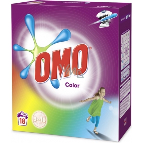 Omo Color Waschpulver, farbige Wäsche 18 Dosen 1,26 kg