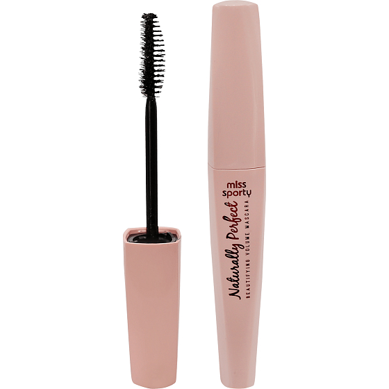 Miss Sports Naturally Perfect Mascara schwarz 001 Beuatifying Black 10 ml