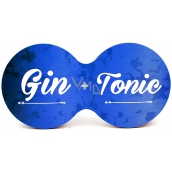 Nekupto Korkuntersetzer Gin + Tonic 19 x 9,5 x 0,3 cm