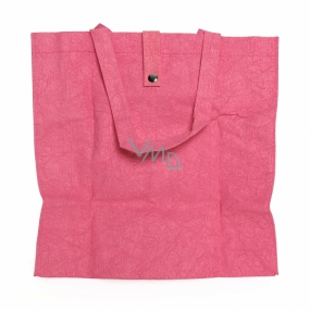 Albi Eco Tasche aus waschbarem Faltpapier - pink 37 cm x 37 cm x 9,5 cm