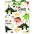 Nekupto Geschenk Papiertüte 23 x 18 x 10 cm Dinosaurier 1820 50 KFM