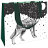 Nekupto Geschenkpapier Tasche 23 x 17,5 x 10 cm Wolf 1856 LFM