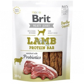 Brit Jerky Trockenfleischsnacks mit Lamm und Hühnchen für ausgewachsene Hunde 200 g