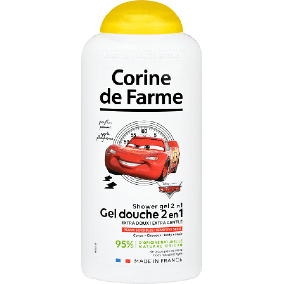 Corine de Farme Car 2in1 Haarshampoo und Duschgel für Kinder 300 ml