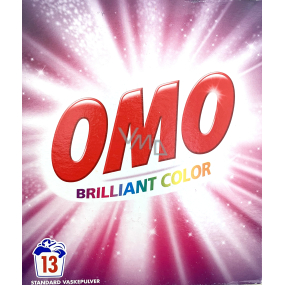 Omo Brilliant Color Waschpulver, farbig 13 Dosen 0,91 kg