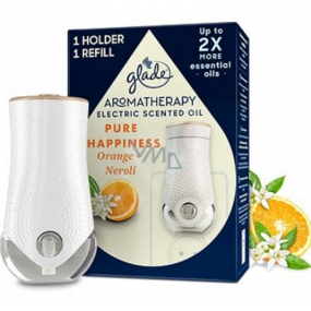 Glade Aromatherapy Elektric Scent Oil Pure Happiness Orange + Neroli elektrisches Lufterfrischungsset 20 ml