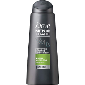Dove Men + Care Fresh Clean 2in1 Shampoo und Pflegespülung für Männer 400 ml