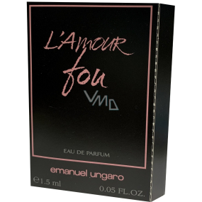 Emanuel Ungaro L'Amour You Eau de Parfum für Frauen 1,5 ml mit Spray, Fläschchen