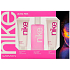 Nike Ultra Pink Woman Eau de Toilette 100 ml + Körperlotion 75 ml + Duschgel 75 ml, Geschenkset für Frauen