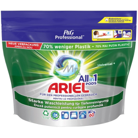Ariel All in 1 Pods Regelmäßige Gelkapseln universal zum Waschen 60 Stück