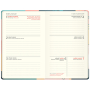 Albi Taschenkalender 2024 mit Gummiband Dschungel 9,3 x 15 x 1,3 cm