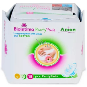 Biointimo Slipeinlagen Anion Tägliche Hygienebinden 15 Stück