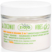 Ziaja Coconut 2in1 glättendes Körperpeeling und Schaum 270 ml