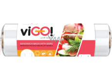 Vigo Sáček mikroténový s uchy 32 x 21 cm 150 kusů