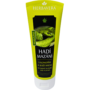 Herbavera Hadimassage mit Hanf und Rosskastanie, 200 ml