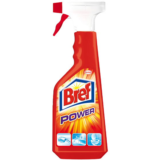 Bref Power Flüssigreiniger mit 500 ml Sprühflasche